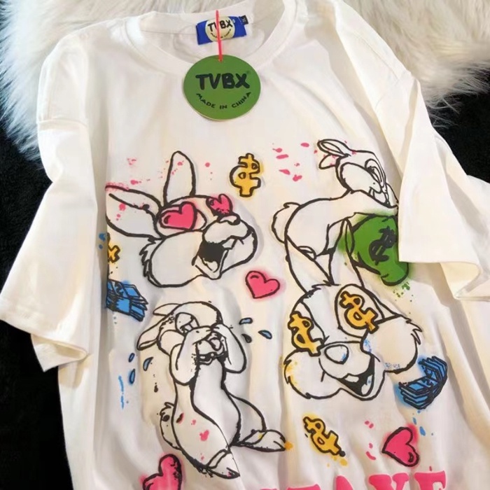 NRVP Áo Thun 100% Cotton Tay NgắN Plus Size Cho Nam Và Nữ