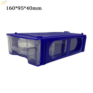 1PCS Stackable Plastic Hardware Parts Storage Boxes Component Screws Toolbox Brand New