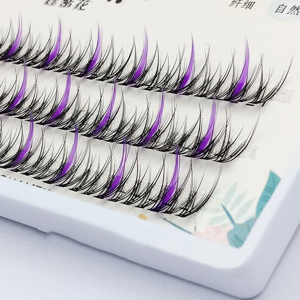 Lông Mi Giả Hóa Trang Đuôi Cá Nhiều Màu Sắc