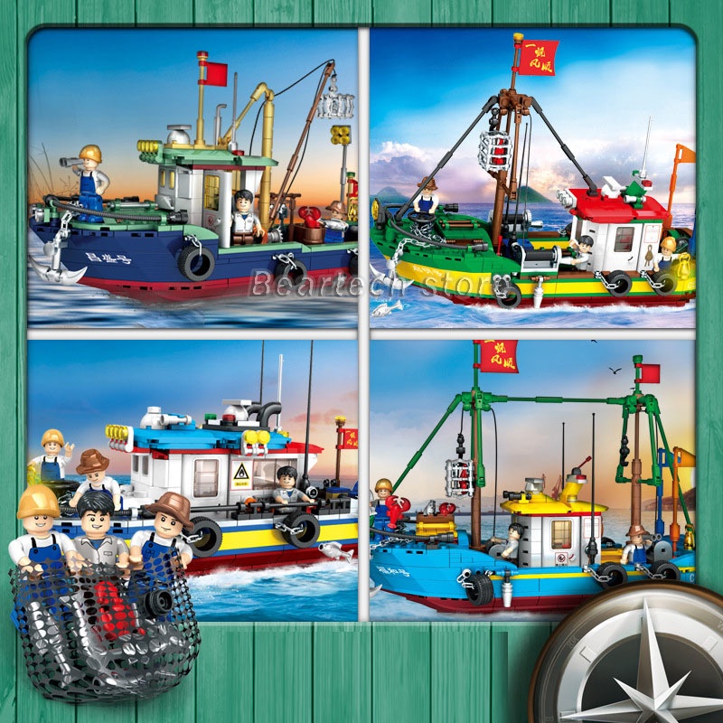 Đồ Chơi Thuyền Câu Cá Chất Lượng Cao