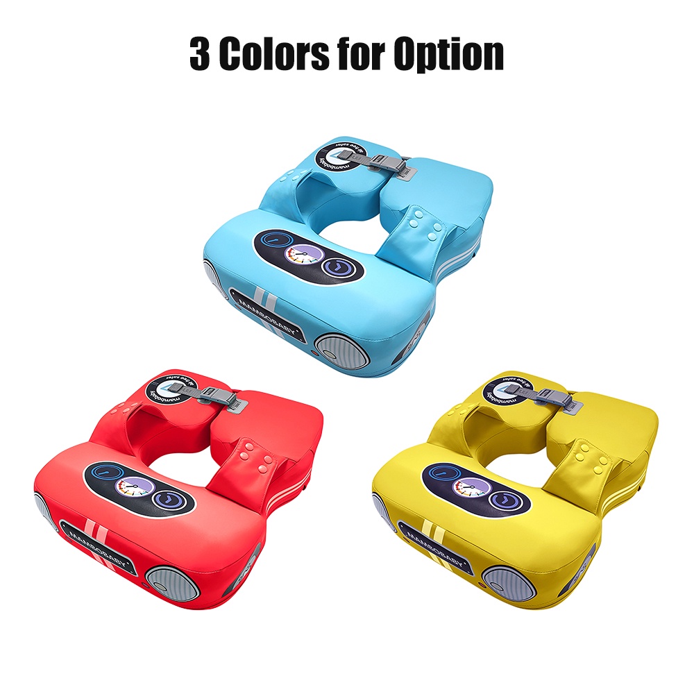 Phao Bơi Hình Xe Hơi Mềm Mại Chống Nước Thân Thiện Với Làn Da Cho Bé 8-36 Tháng Tuổi