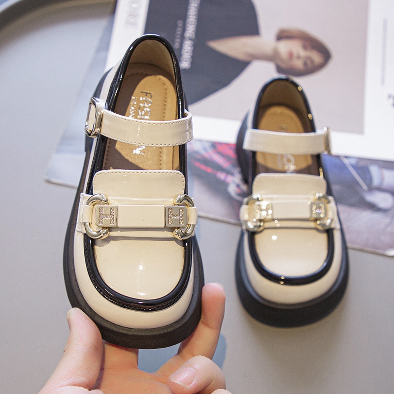 Giày Công Chúa Mary Jane Phong Cách Hàn Quốc Mới Nhất Năm 2023 Cho Bé Gái 4-15 Tuổi