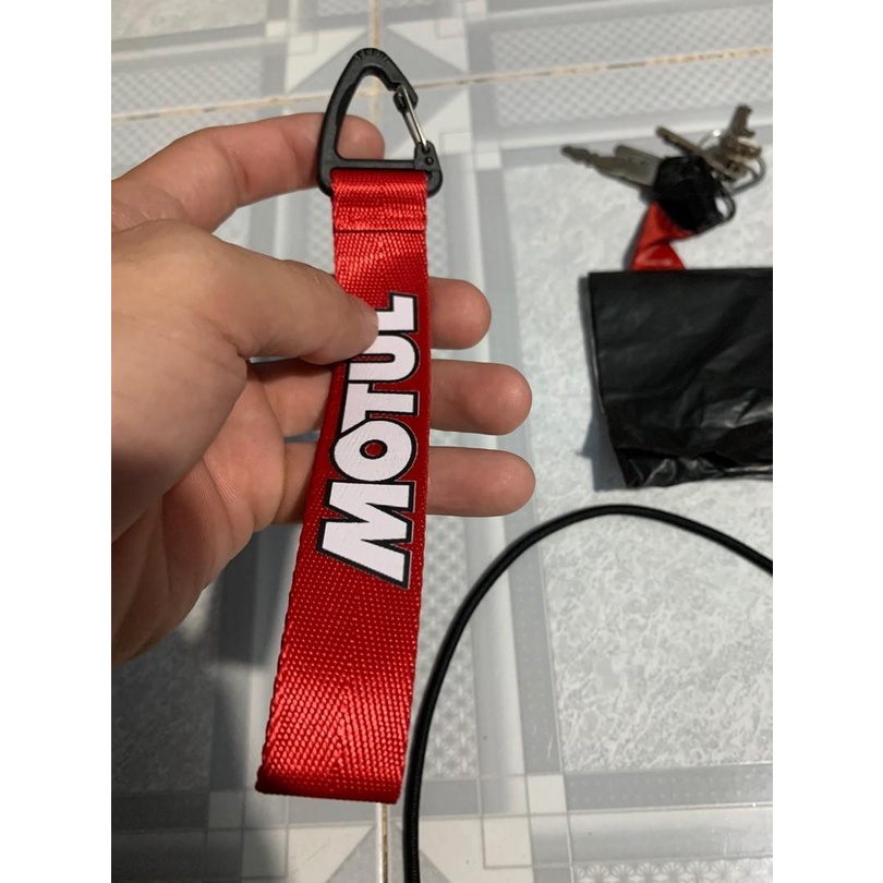 Móc Khóa Dây Bố In Decal Đầu Nhựa Nhiều Mẫu, Siêu Bền, Siêu Đẹp