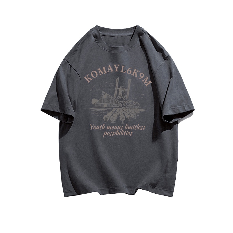 NRVP Áo Thun 100% Cotton Tay NgắN Plus Size Cho Nam Và Nữ