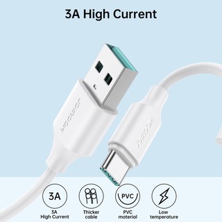 Dây cáp sạc nhanh JOYROOM Type C 3A thích hợp cho Huawei Xiaomi Samsung