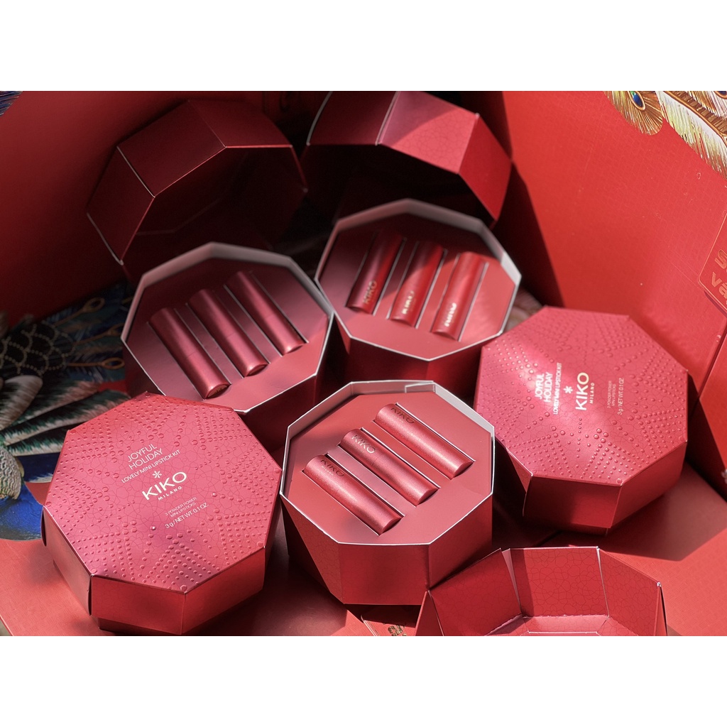 Set 3 son lì mini của Kiko