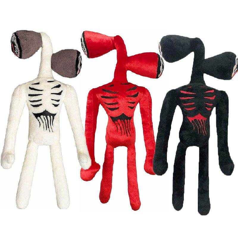 Đồ chơi nhồi bông Hình Nhân Vật Kinh Dị 15.7 &quot;Màu Trắng Đen