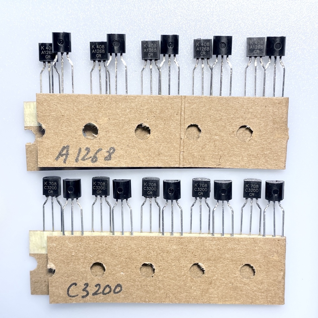 Transistor A1268 C3200  120V 100mA chuyên dùng cho các mạch âm thanh audio