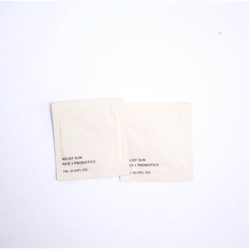 Kem chống nắng Beauty of Joseon Rice + Probiotics Sunscreen Minisize 10ml