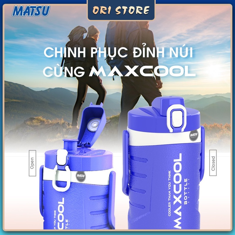 Bình giữ nhiệt Duy Tân có quai, Bình đựng nước MATSU, Chính hãng DUY TÂN 750ML - 1000ML - 1500ML- 2000ML