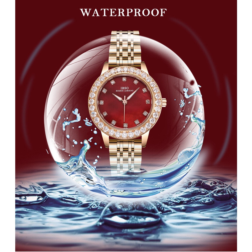 Đồng Hồ Nữ Dây Kim Loại Siêu Mỏng Thời Trang