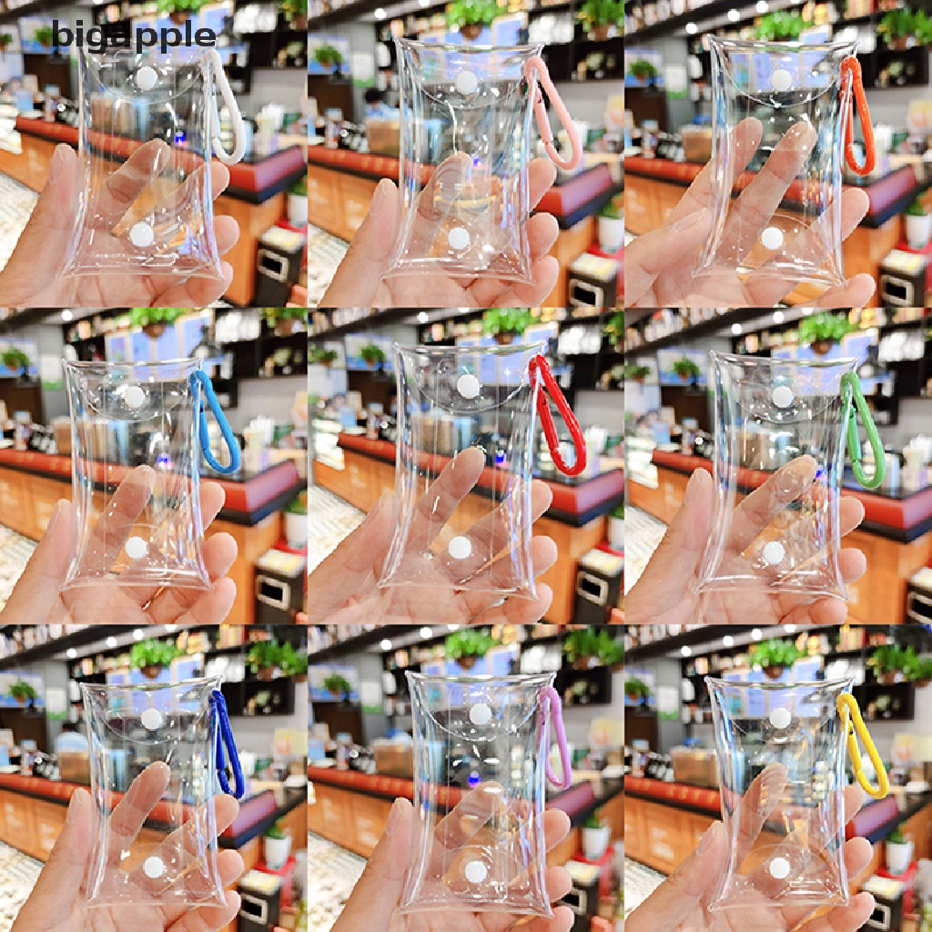 Ví Mini Đựng Tiền Xu / Chìa Khóa / Son Môi Màu Trong Suốt RDG