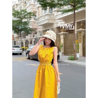 Đầm Sát Nách Eo Đan