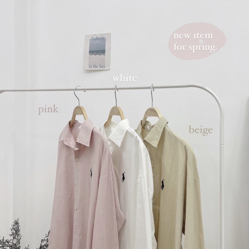 Áo sơmi thêu ngựa