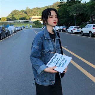 [ORDER] Áo khoác jeans xanh đậm