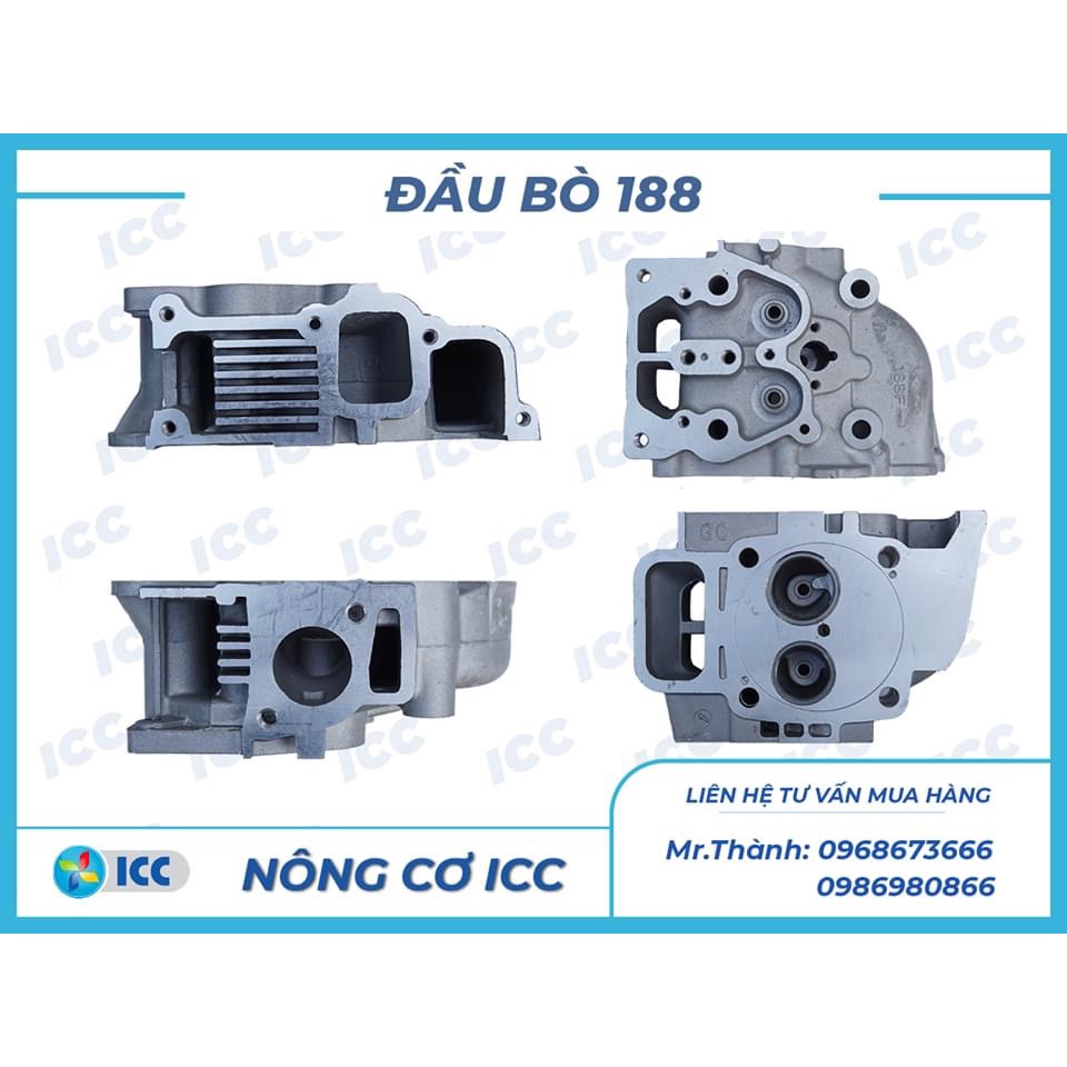 Đầu bò động cơ máy cày xới mini