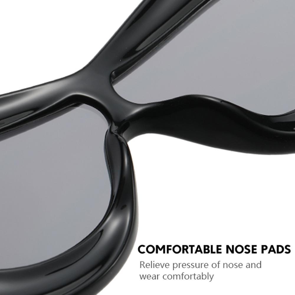 ESPO Kính Mát Oversize Hình Oval Y2K 2023