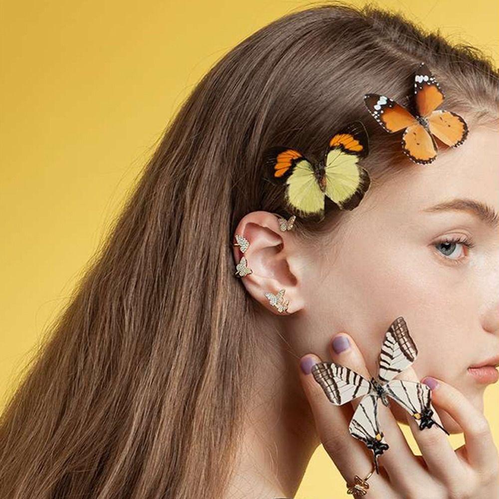 USNOW Khuyên Vành Tai Hình Ngôi Sao Thanh Lịch Cho Nữ