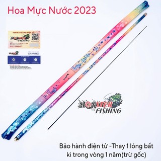 Cần câu hoa mực nước 2023 chính hãng