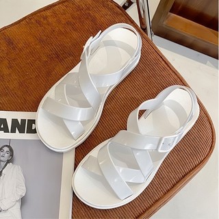 Dép Sandal nữ, dép quai hậu nữ thời trang đế 4cm cao su dẻo DS06