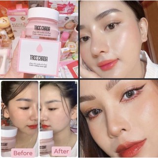   Chỉ Bán Hàng Thái  Kem MakeUp Treechada Tree Chada Chính Hãng Kem Lười Trang Điểm Nâng Tone Căng Bóng Tự Nhiên 50g 