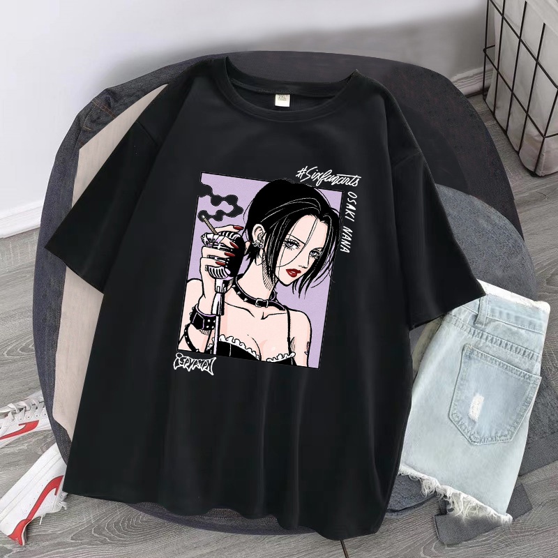 Áo thun Japanese Anime Tshirt Men Osaki Nana màu đen cực HOT giá siêu rẻ
