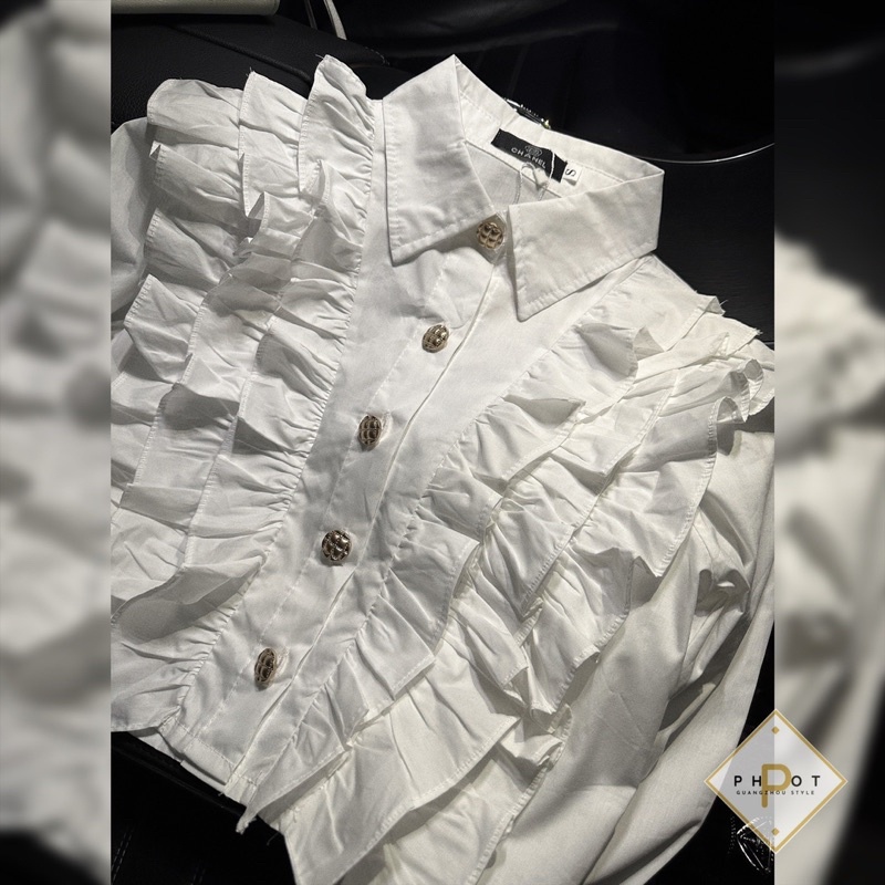 Áo Sơmi Bèo Chà Neo Chuẩn QC L1