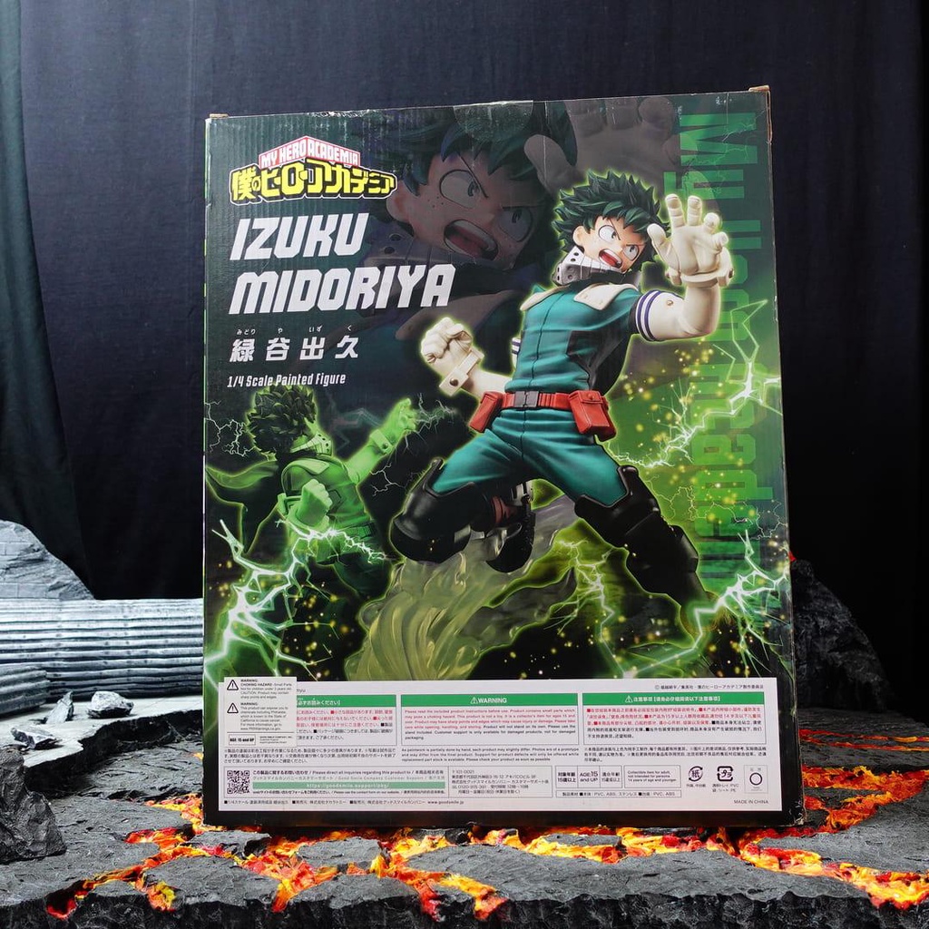 Mô hình nhân vật B Style Izuku Midoriya dòng My Hero Academia tỷ lệ 1/4 35cm Gamestop.vn MHAGS01