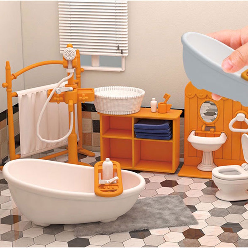 Mô Hình Khu Rừng Thỏ Tỉ Lệ 1 / 12 Trang Trí Nhà Búp Bê