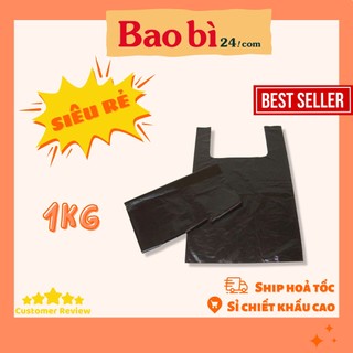 Túi Nilon Đen Đóng Hàng - 1Kg - Hàng Đẹp
