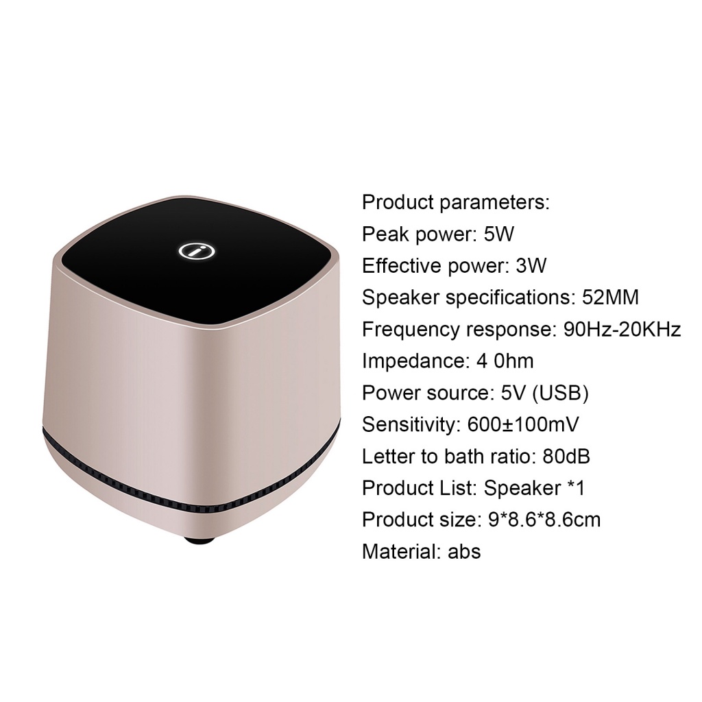 Loa YI001 Mini Có Dây ChấT LượNg Cao KèM Phụ KiệN