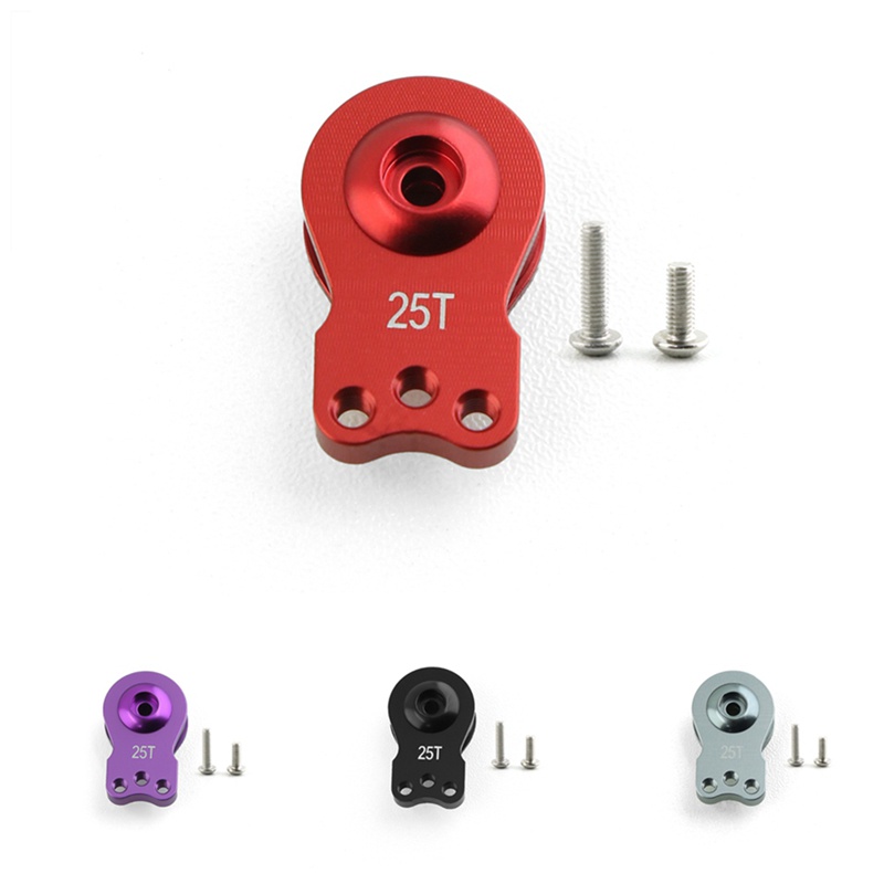 Cánh Tay Servo Điều Chỉnh Được Bằng Hợp Kim Nhôm 25T Cho Xe Điều Khiển Từ Xa Traxxas TRX4 TRX6 1 / 10