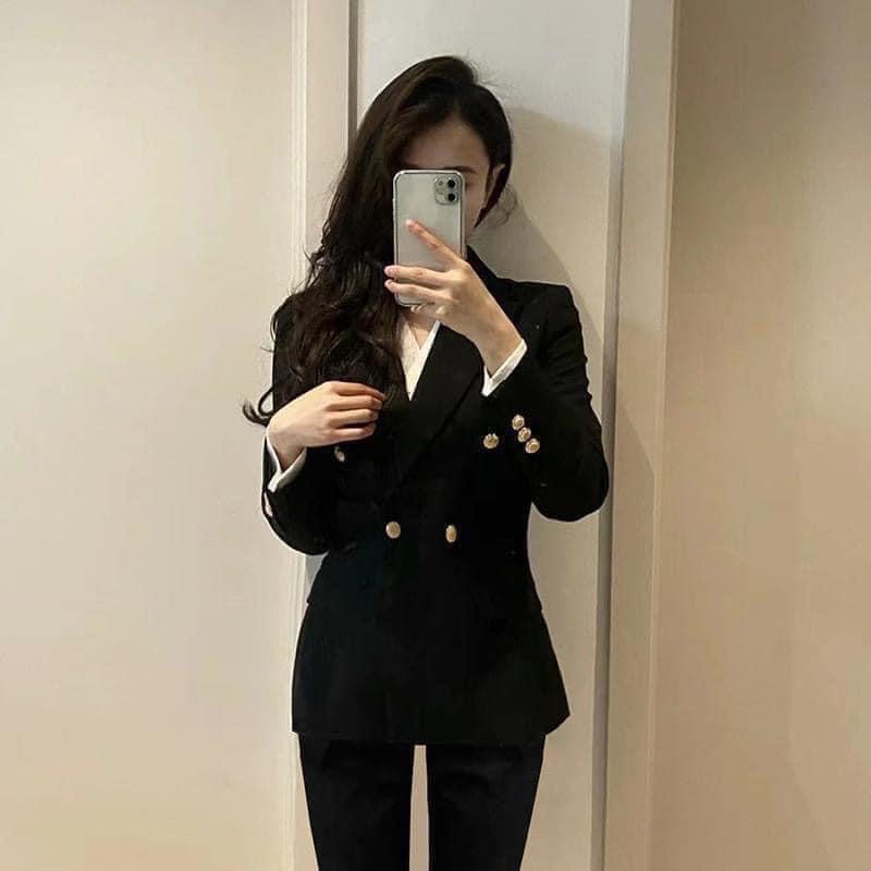 Áo Blazer 2 lớp siêu hot hàng Quảng Châu 2023