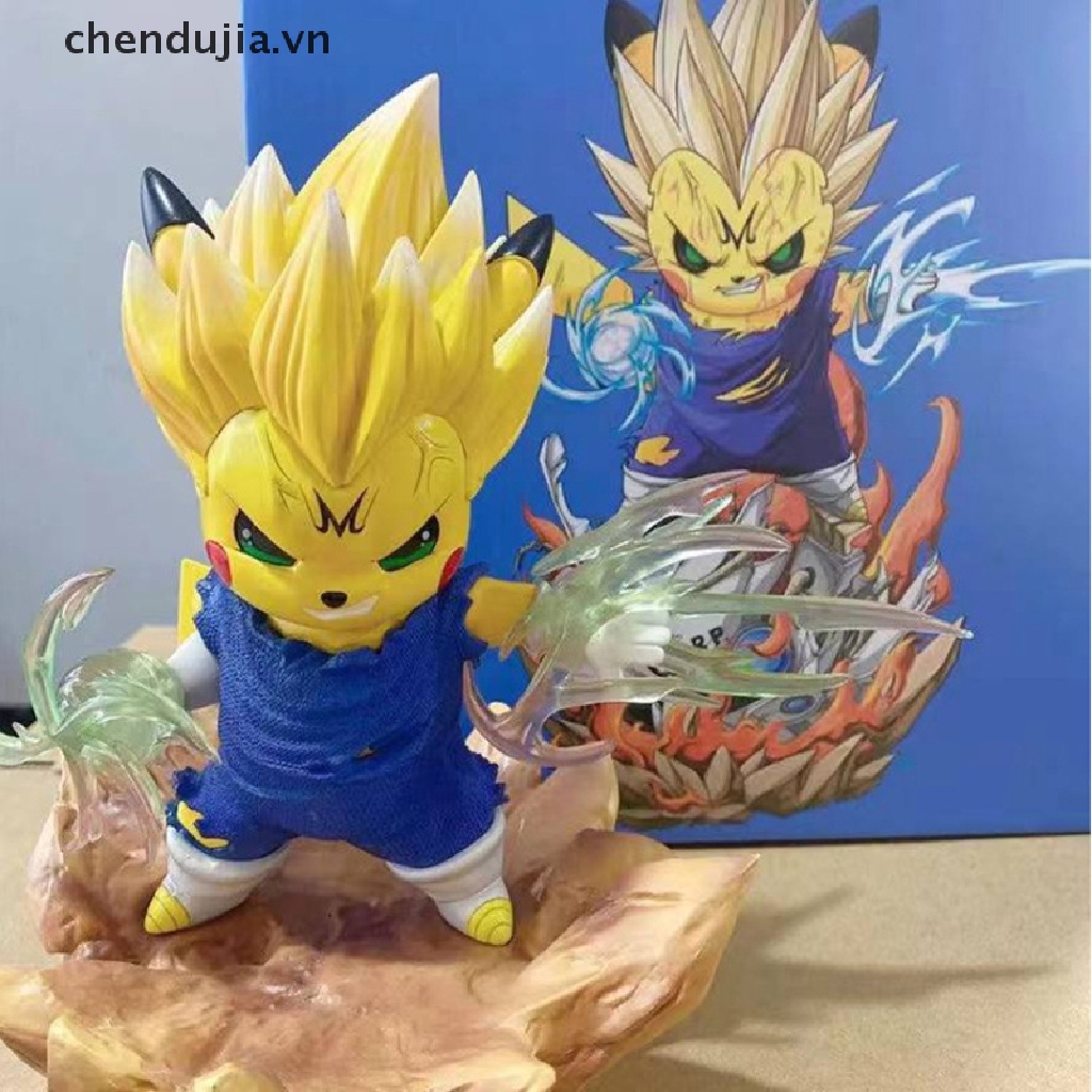 Pikachu Cosplay Nhân Vật Vegeta Trong Phim Hoạt Hình Dragon Ball