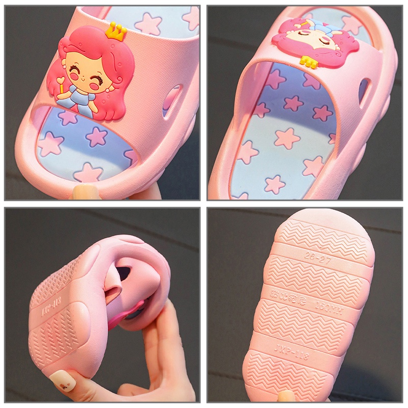 CATIMINI Xăng đan Mềm Thoáng Khí Chống Trượt Họa Tiết Hoạt Hình Xinh Xắn Dành Cho Bé