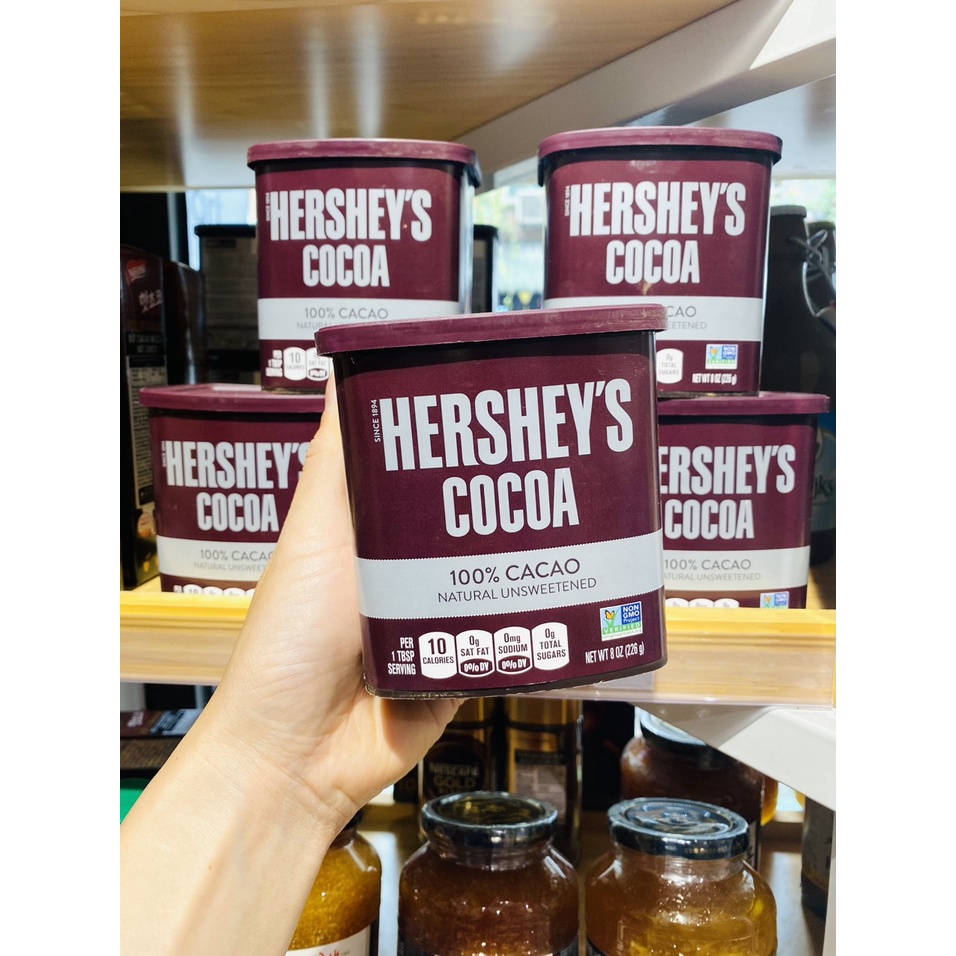 Bột cacao nguyên chất Hershey's 226gr