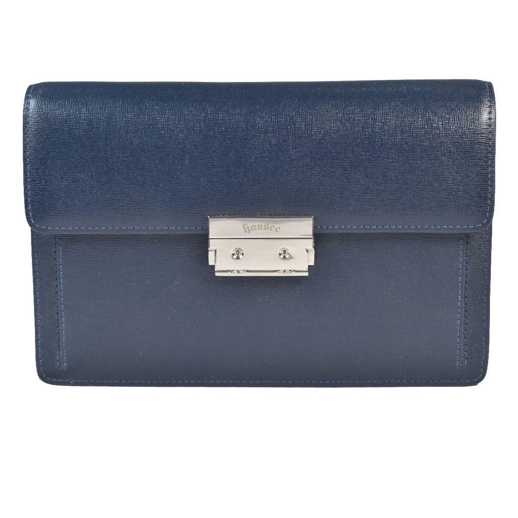 Túi Clutch golf Khóa Số Cao Cấp Handee Xanh Navy UC2013NV