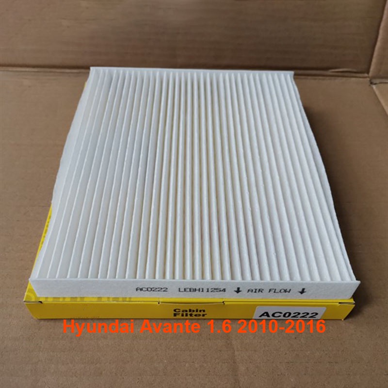 Lọc gió điều hòa than hoạt tính AC0222 dùng cho Kia K3 Việt Nam 1.6 và 2.0 2013, 2014, 2015, 2016 97