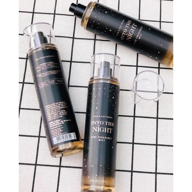 Bộ sữa tắm, kem dưỡng body, xịt thơm  𝐈𝐍𝐓𝐎 𝐓𝐇𝐄 𝐍𝐈𝐆𝐇𝐓