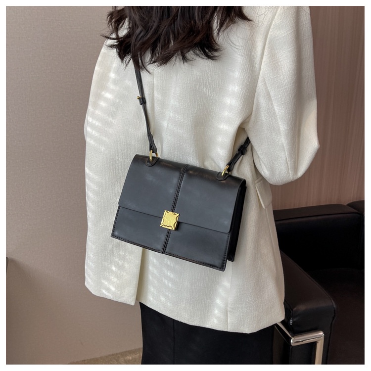 Túi Đeo JASMIN NOIR Chéo Vai Bằng Da PU Có Khóa Phong Cách Cổ Điển Dành Cho Nữ