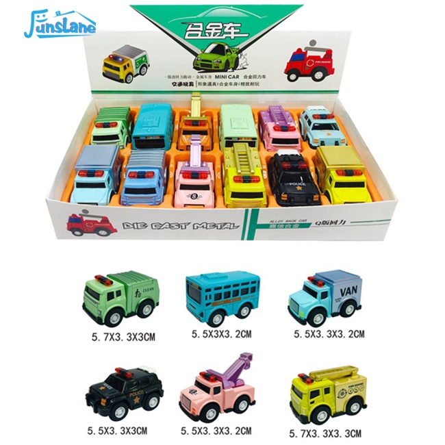 Mô Hình Xe Tải Đồ Chơi Mini 5cm Bằng Hợp Kim Dành Cho Bé Trai