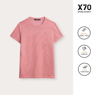 Áo Thun Nữ Kiểu Dáng Cổ Tròn Tay Ngắn Thiết Kế In Chữ Thời Trang X70 - 00470046