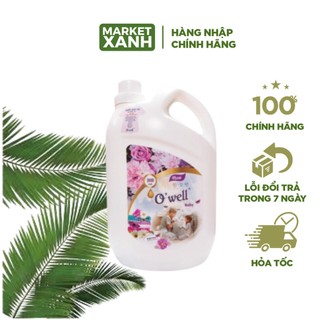 Nước giặt, Nước giặt xả quần áo Owell 3.5L đậm đặc hương Ngàn Hoa