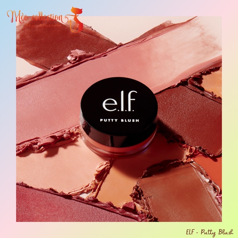 Má hồng dạng kem ELF - Putty Blush