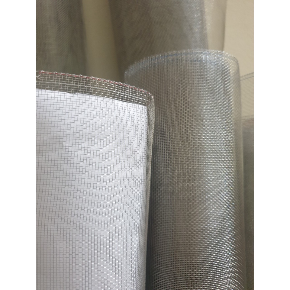 Lưới chống muỗi inox 304 - 20mesh- ô lưới 1mm- sợi 0,16mm