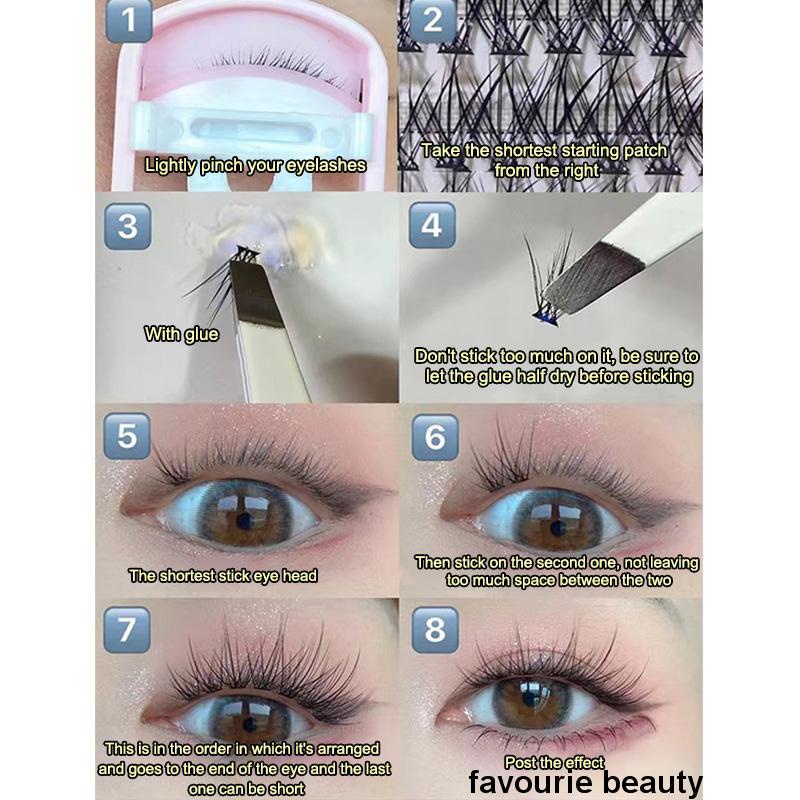 ✨✨Mengjoieshangpin® Keo Dán Lông Mi Giả Khô Nhanh Lâu Trôi Không Kích Ứng Dịu Nhẹ