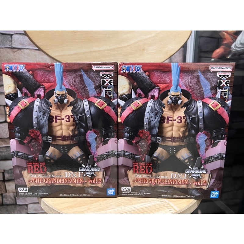 Mô hình Franky film red Chính hãng banpresto Nhật Bản onepiece film red figure
