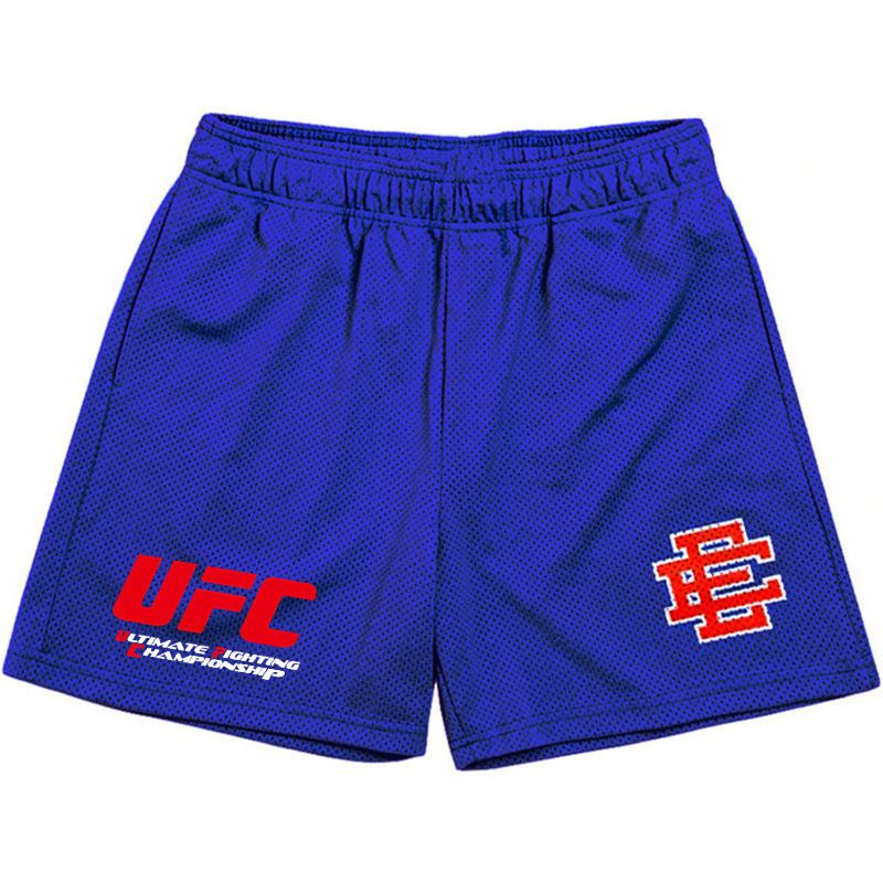 Eric Emanuel Quần Short Bóng Rổ Mỹ Siêu Nhẹ Phối Lưới Thoáng Khí Nhanh Khô Phong Cách Đường Phố 4 Tấc Dài Đến Đầu Gối Cho Nam Và Nữ