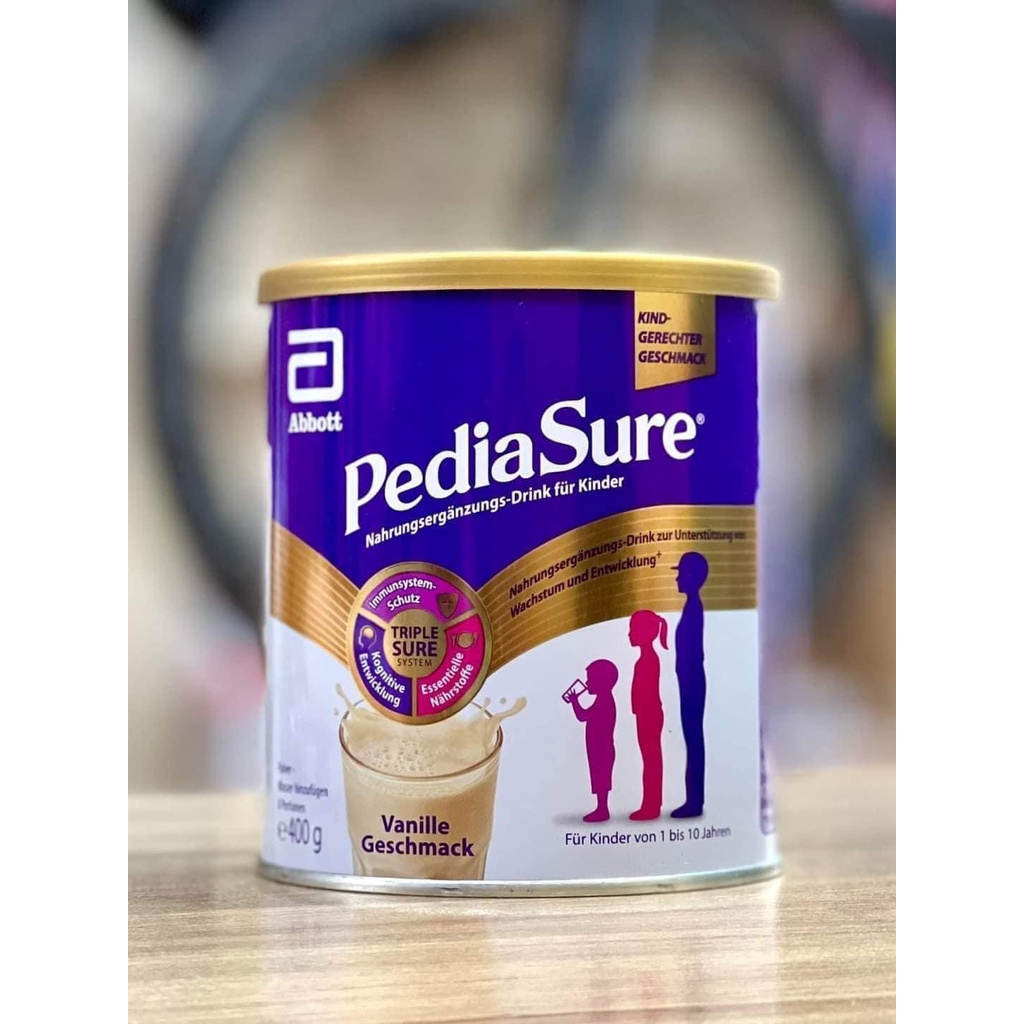 Sữa bột PediaSure Đức tăng cân, tăng chiều cao hộp 400g