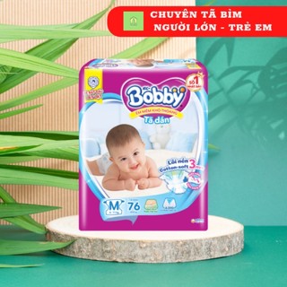 HCM (CÓ HÀNG TẶNG) - TÃ DÁN BOBBY MẪU MỚI SIZE M76/ M76 tặng